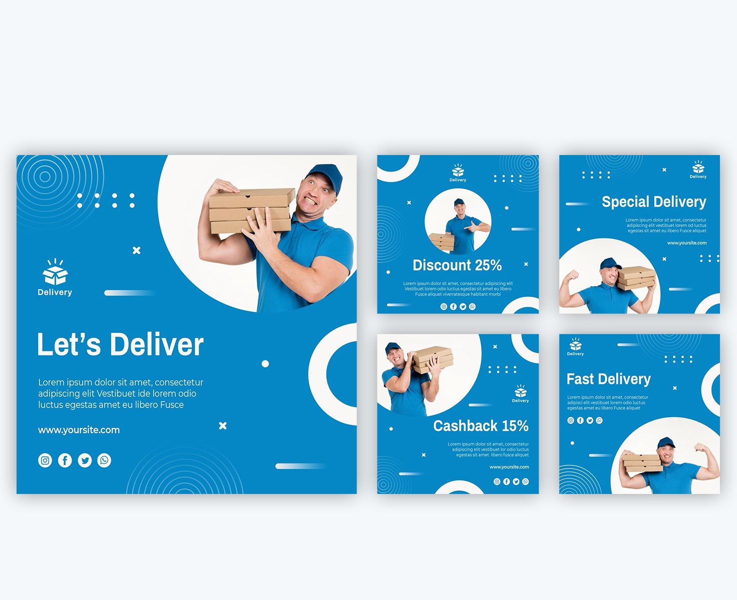 Social Media Posting Package